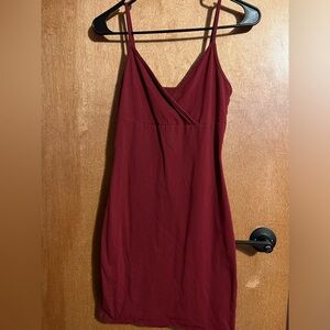 Maroon dress